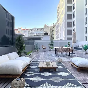  Apartment Casa Boma - Brighting With Spacious Terrace - Alvalade Iii